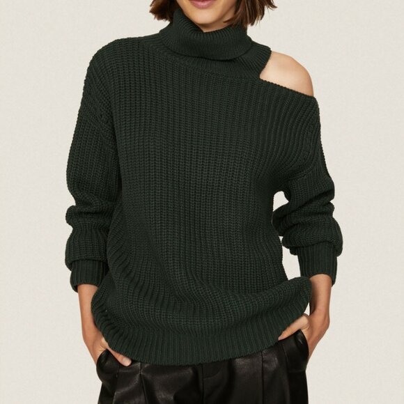 Cold Shoulder Sweater - Picture 2 of 5